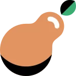 Pear SVG Icon
